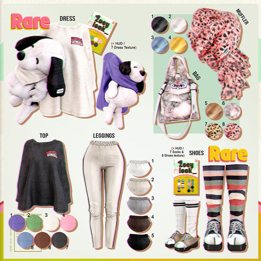 `M.BIRDIE / Zoey look. Bag3