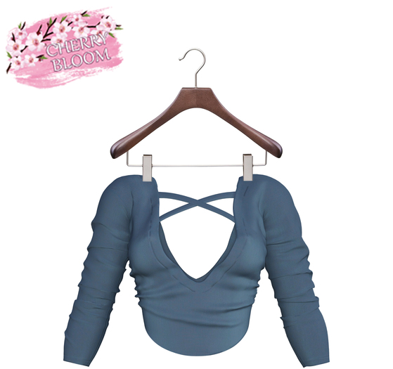 CB - MAITREYA - Vanessa Top Blue