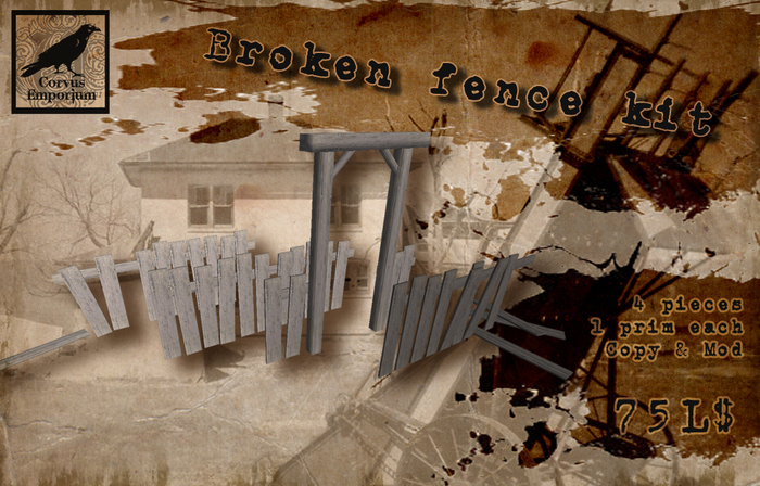 Broken fence kit