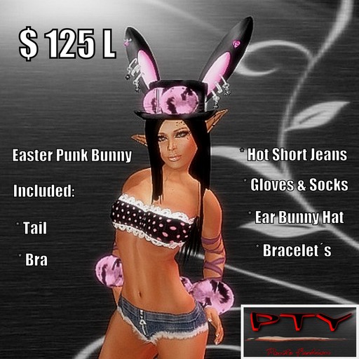 **PTY** Easter Punk Bunny