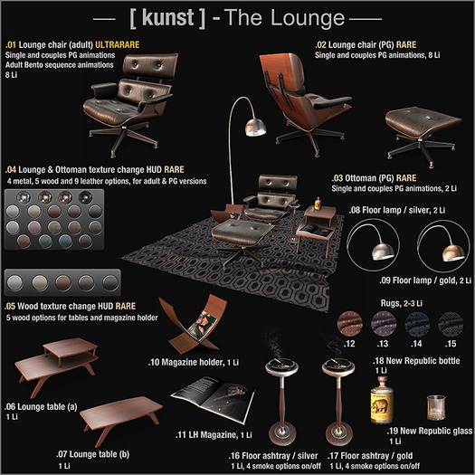 [ kunst ] - The Lounge / Full Set