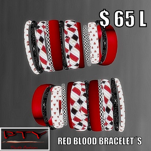 **PTY** Red Blood Bracelet s