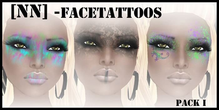 [nn] -FACETATTOO/Make-up-add -pack I