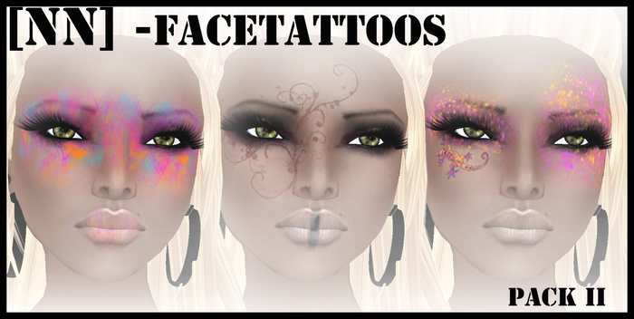 [nn] -FACETATTOO/Make-up-add -pack II