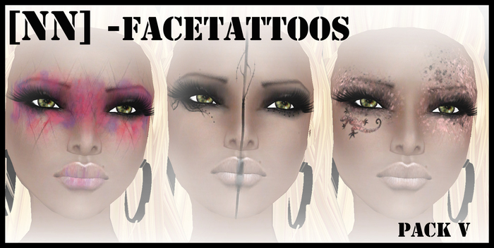 [nn] -FACETATTOO/Make-up-add -pack V