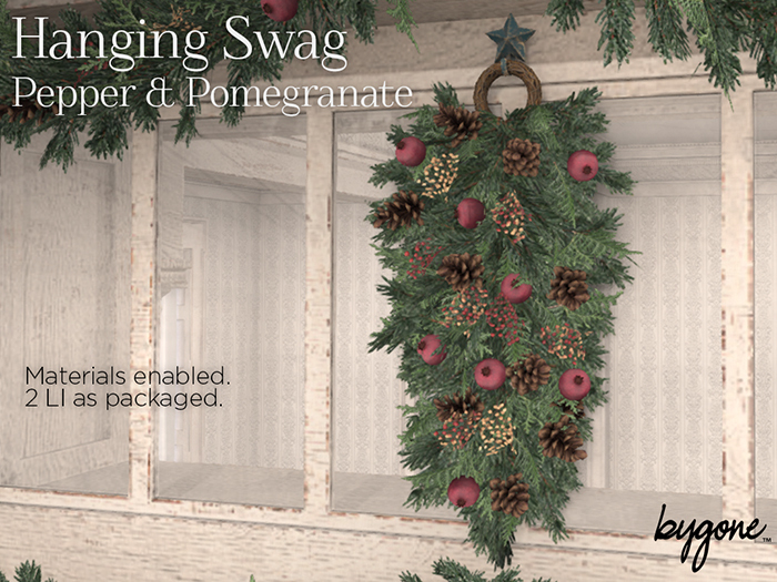 Pepper & Pomegranate Hanging Swag