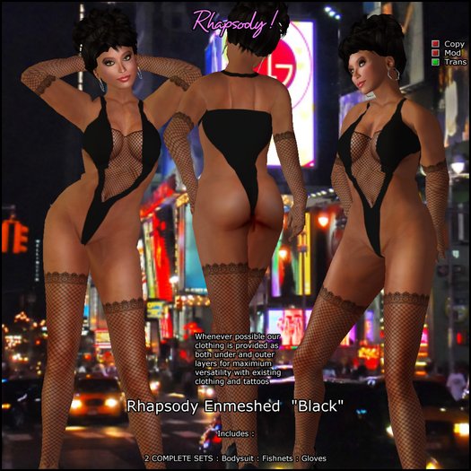 Rhapsody Enmeshed In Black