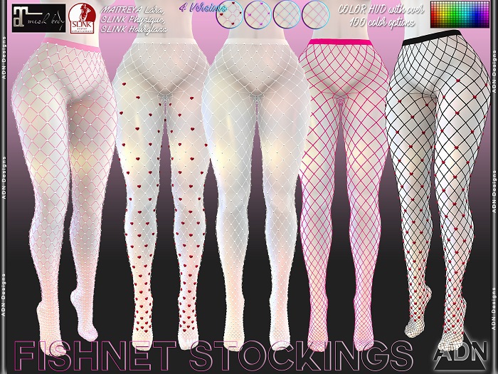 [ADN] DEMO Fishnet stockings (Maitreya Slink)
