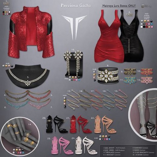 **RE** Preziosa Shoes - Red - Common