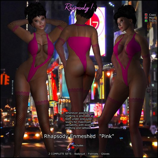 Rhapsody Enmeshed In Pink