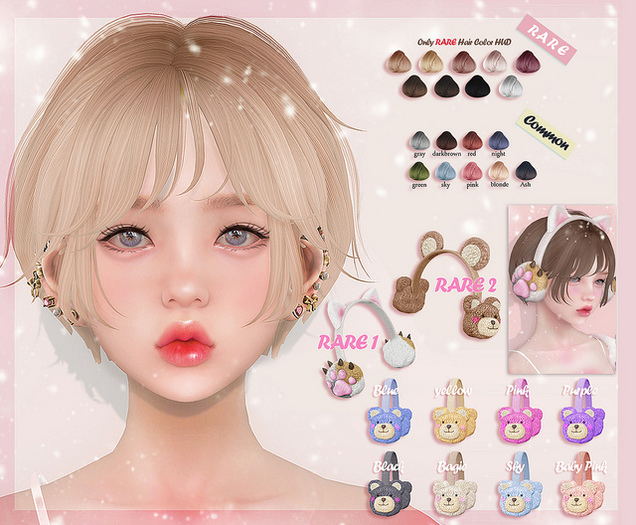VCO HAIR _ Bibi . RARE - resizer