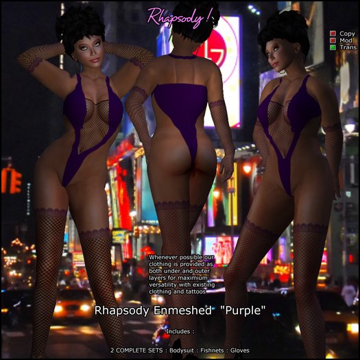 Rhapsody Enmeshed In Purple