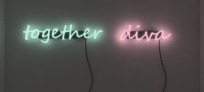 G.O.A.T. TOGETHER DIVA NEON SIGN