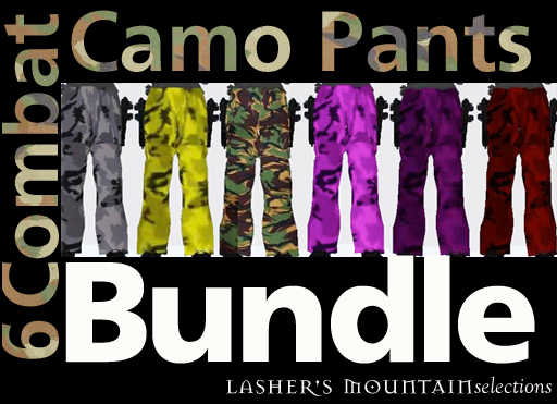 Military Style Camouflage  Pants Bundle - Resell Ready