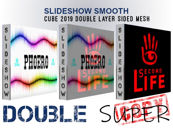 SlideShow Smooth Cube 2019 Double Layer Sided
