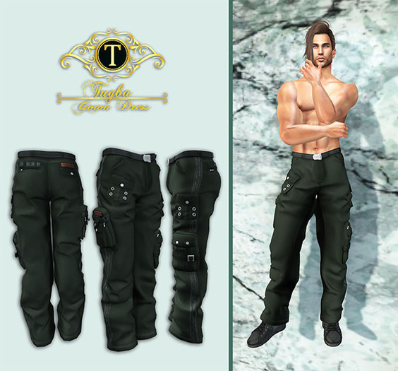 **Tugba**Corgo Pants  Green DEMO