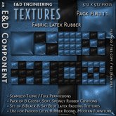 [FLR111] 8 Aqua Latex Textures Aqua PVC Textures Aqua Vinyl Textures Aqua Rubber Cushions by E&D ENGINEERING