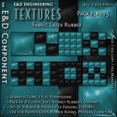 [FLR115] 8 Soft, Spongy Aqua Latex Textures Rubber Textures Rubber Cushions from E&D ENGINEERING