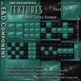 [FLR118] 8 Soft, Spongy Green Latex Textures Rubber Textures Rubber Cushions from E&D ENGINEERING
