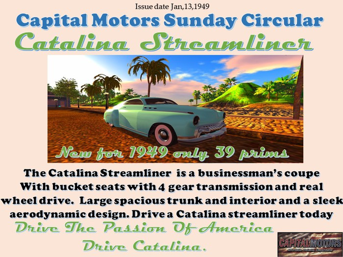 1949 Catalina Streamliner  