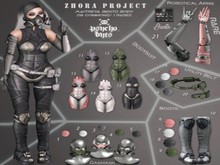 13. .{PSYCHO:Byts}. Zhora Project - Bodysuit PINK BOX
