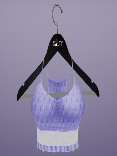 ! SALTY ! Unpacker HUD - Cruel Summer Top Blue
