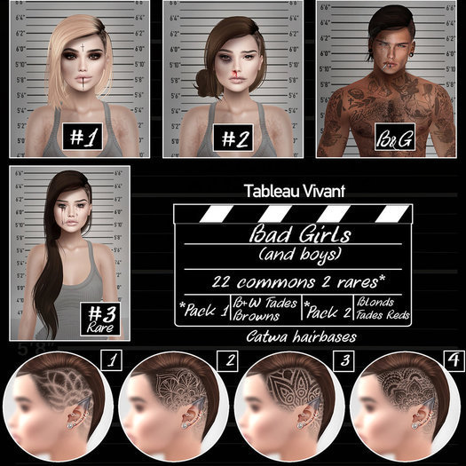 Tableau Vivant \\ Bad Girl #2 - Blonds