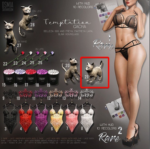 21-OSMIA - Temptation.Gacha.Kitty - Decor 2