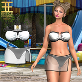 Entice - Who Do You Love Bikini - White