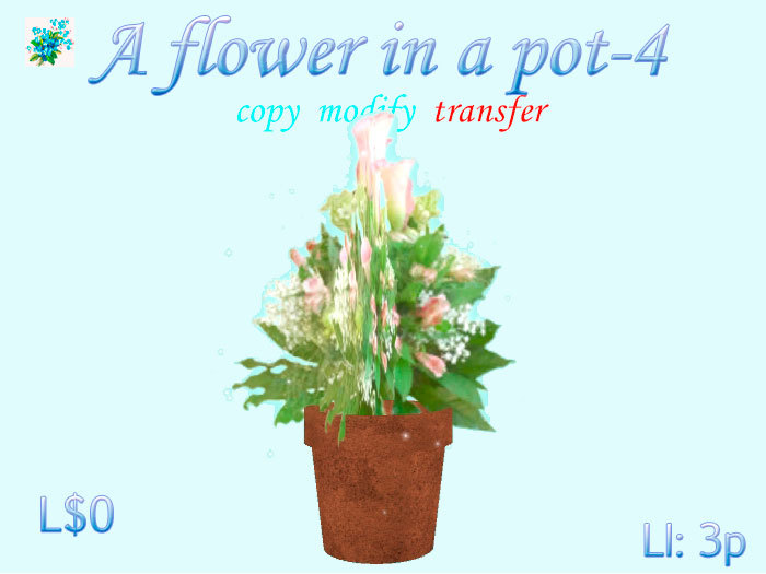 A flower in a pot-4