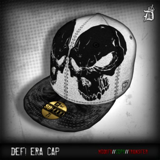 DEF! Era Cap / Back 2 Skulls (White)
