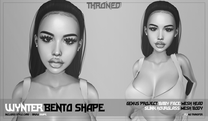 [THRONED]  Wynter BENTO Shape (Genus Baby Face/Slink Hourglass) DEMO