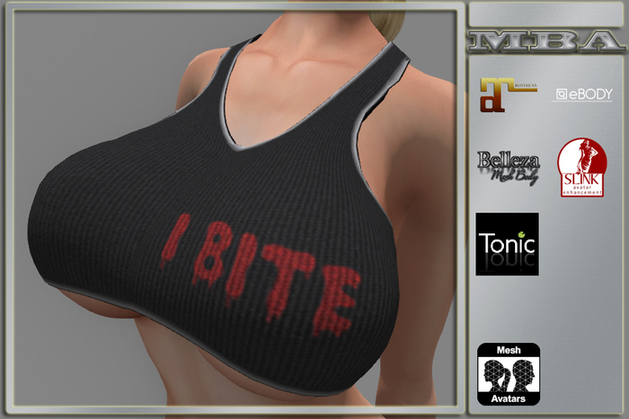 *MBA*  Bloodsucker Crop Top