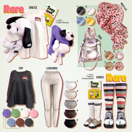 `M.BIRDIE / Zoey look. Bag3