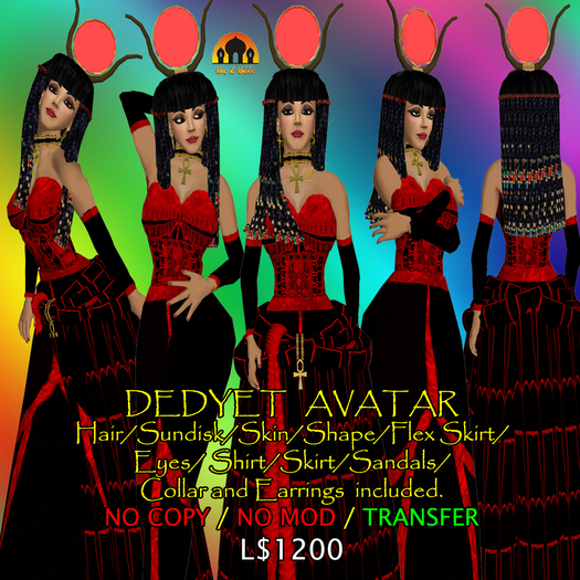 DEDYET Egyptian Queen Avatar