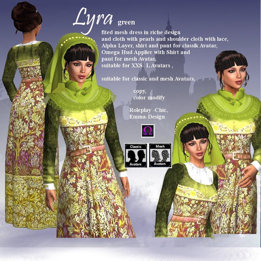 RP-Chic Princess Lyra green