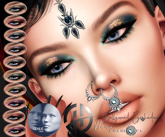 ""[HC] Bollywood  Eyeshadow GENUS Box
