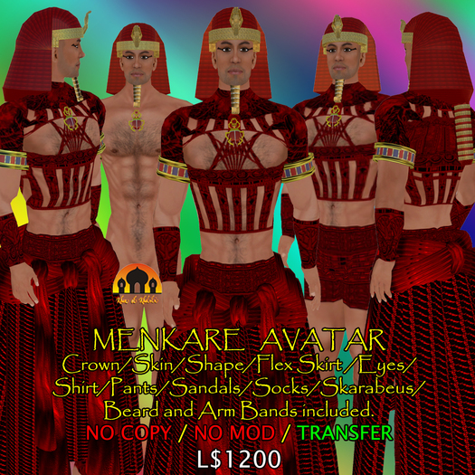 MENKARE Egyptian Pharaoh Avatar
