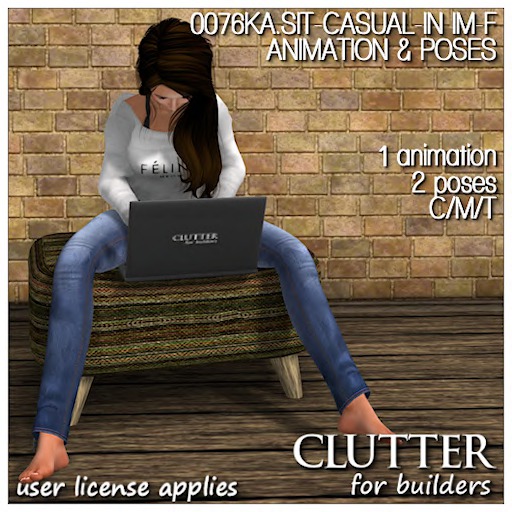 Clutter for Builders - 0076KA.Sit-Casual-In IM-F-AP