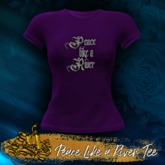 *SDG* Peace Like a River T-Shirt - Purple