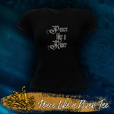 *SDG* Peace Like a River T-Shirt - Black