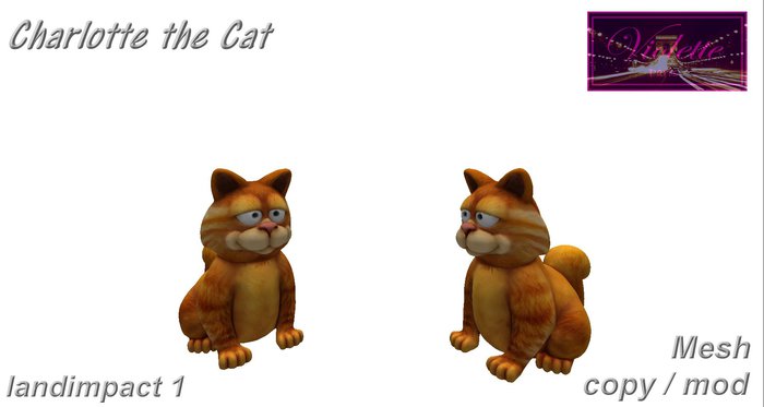 Charlotte the Cat mesh