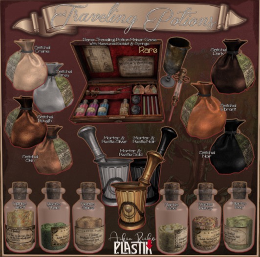 :[P]:- Traveling Potions Gatcha:// Satchel Rough