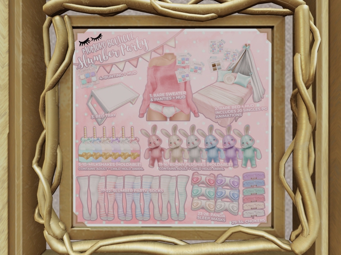{Momoko} - Slumber Party - 2 Bed - RARE