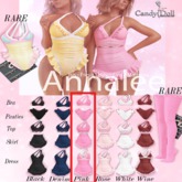 _CandyDoll_ Annalee COMPLETE SET Pink - Maitreya - BOXED
