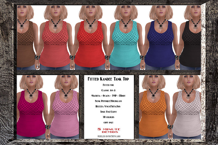 Fitted-Kandee-Tank - DEMO