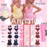 _CandyDoll_ Annalee COMPLETE SET Rose - Maitreya - BOXED