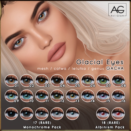 AG. Glacial Eyes Gacha - Catwa - 05