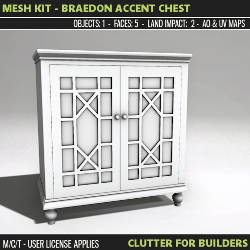 Clutter - Mesh Kit - Braedon Accent Chest