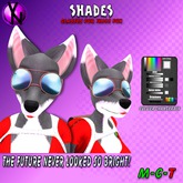 ~VN~Thicc Fox glasses Demo-Boxed